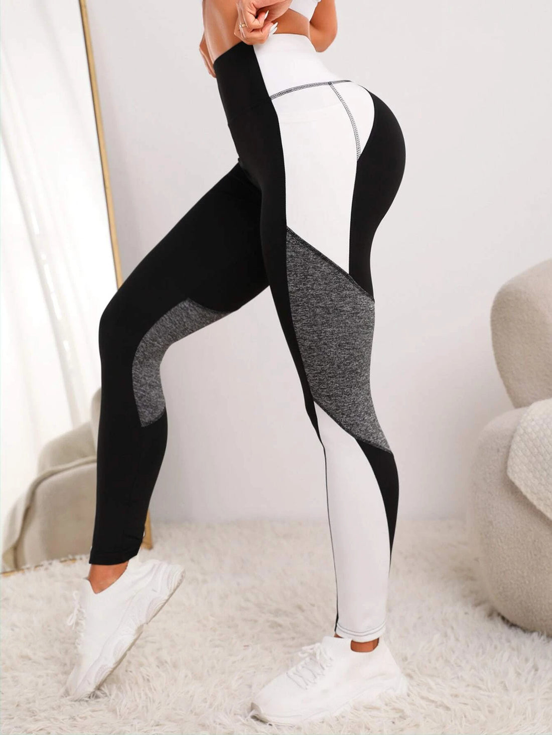 Yoga Stitching Running Pants Women