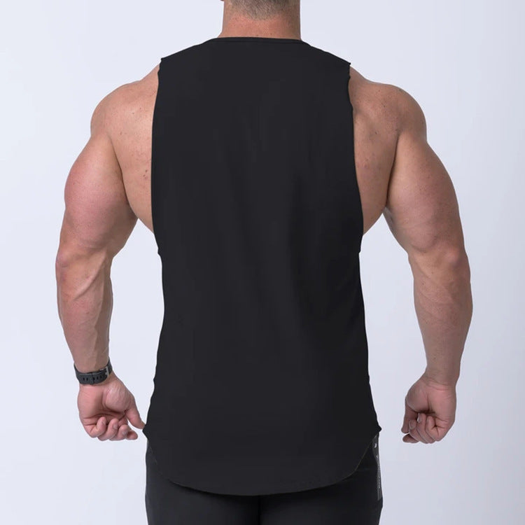 Fitness Vest Equipment Training Clothes Basketball Brothers Sports Sleeveless T-shirt Men