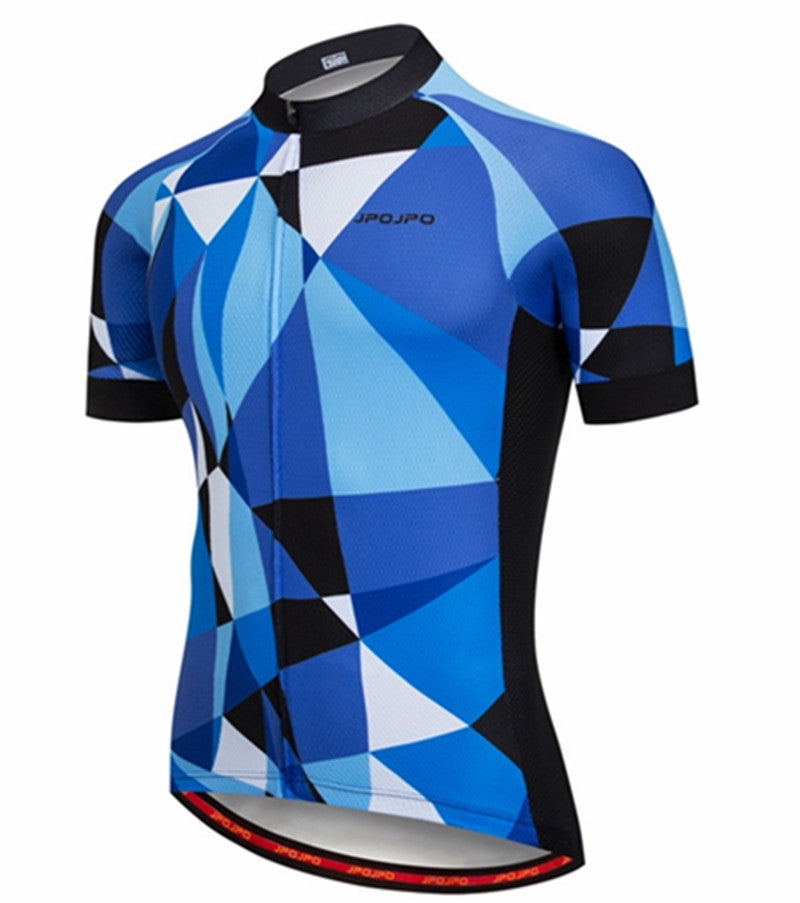 Men's  Short Sleeve Cycling Jersey, Breathable Outdoor Cycling Jerseys