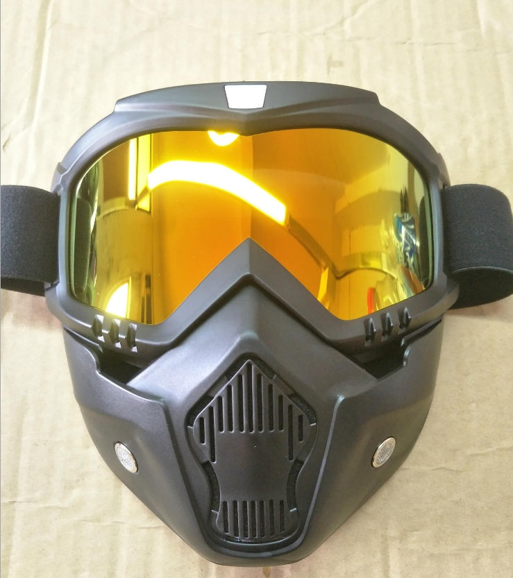 Factory Direct Full Face Helmet Cover with Goggles