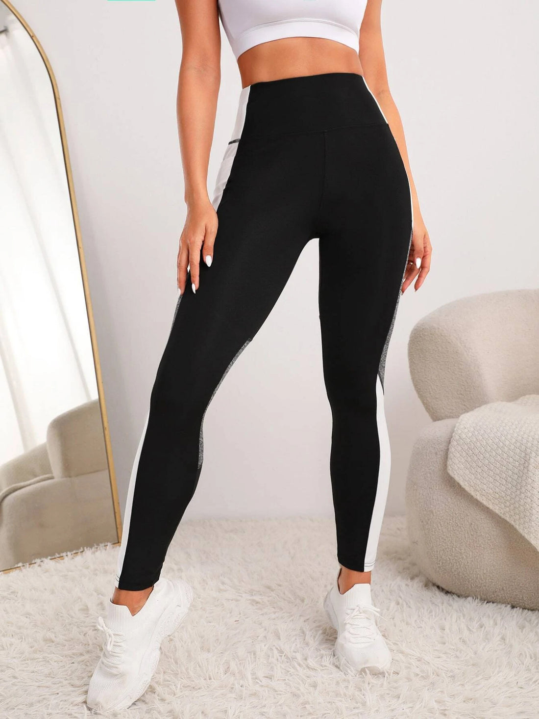 Yoga Stitching Running Pants Women