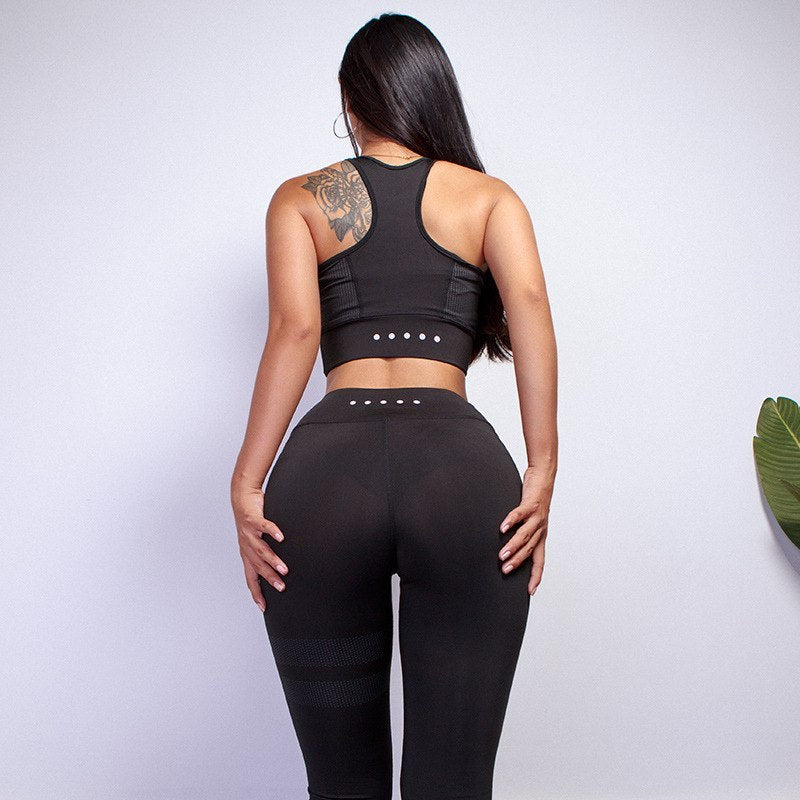 Women sport Suit Gym Yoga Sets 2 Pieces