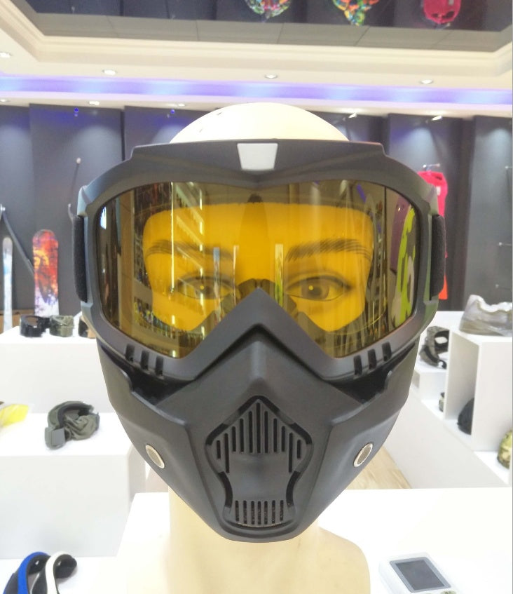 Factory Direct Full Face Helmet Cover with Goggles