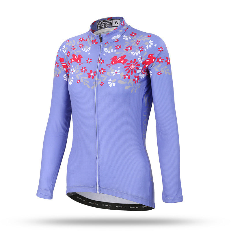 Women's Long Sleeve Cycling Jersey and Shorts Set