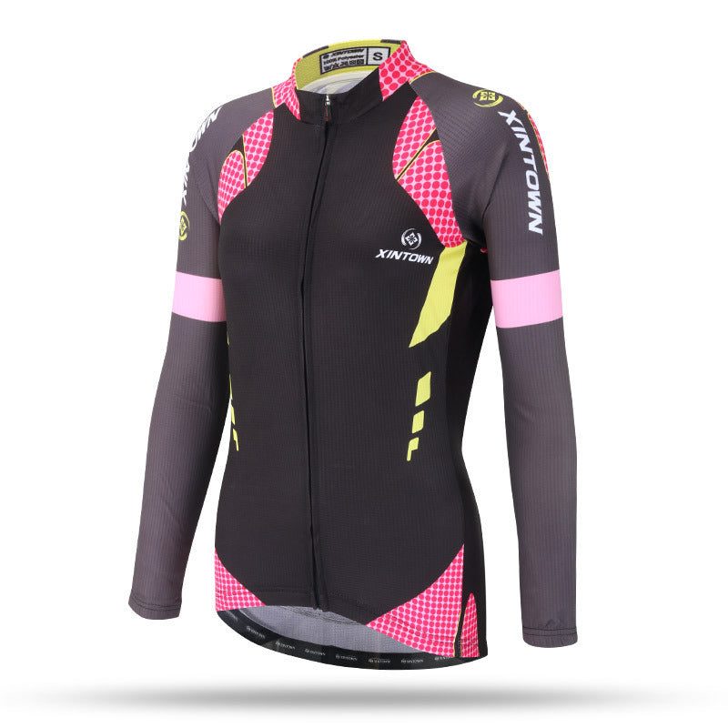 Women's Long Sleeve Cycling Jersey and Shorts Set