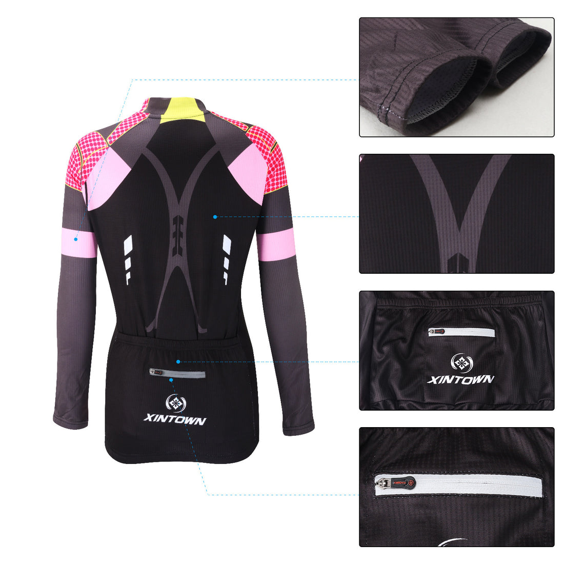 Women's Long Sleeve Cycling Jersey and Shorts Set