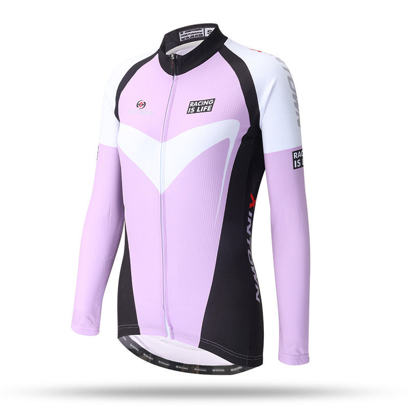 Women's Long Sleeve Cycling Jersey and Shorts Set