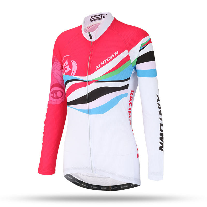 Women's Long Sleeve Cycling Jersey and Shorts Set