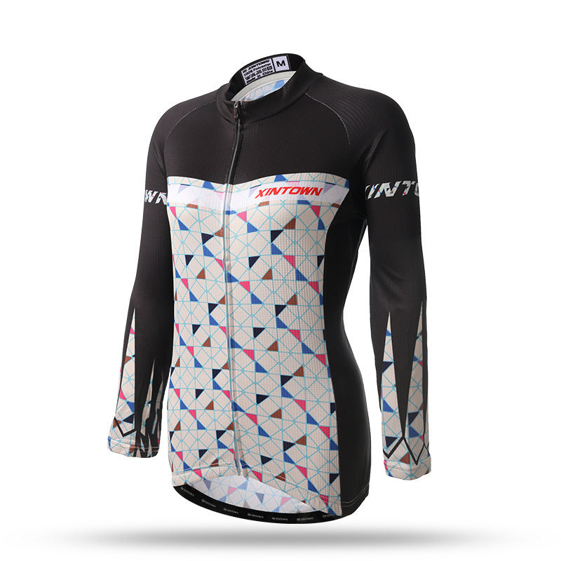 Women's Long Sleeve Cycling Jersey and Shorts Set