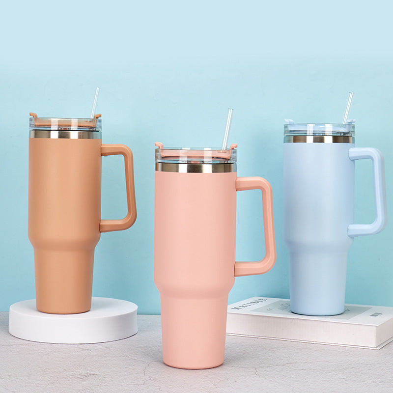 40oz Straw Coffee Insulation Cup