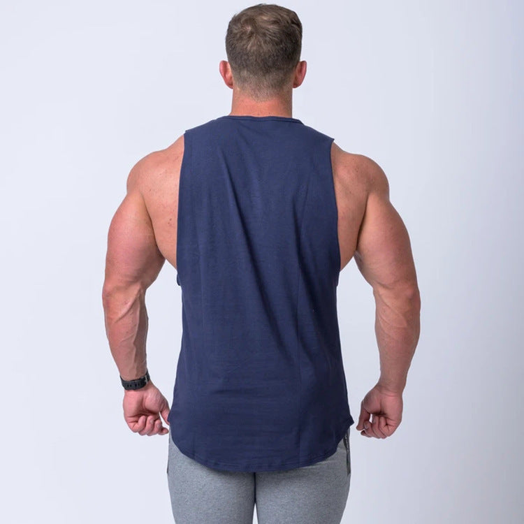 Fitness Vest Equipment Training Clothes Basketball Brothers Sports Sleeveless T-shirt Men