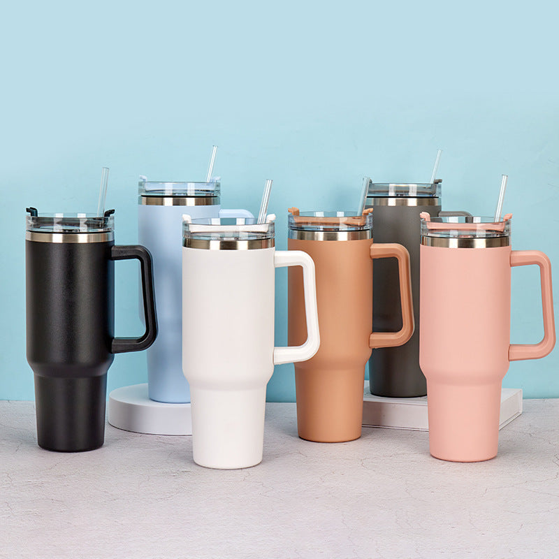 40oz Straw Coffee Insulation Cup