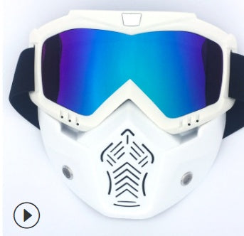 Factory Direct Full Face Helmet Cover with Goggles